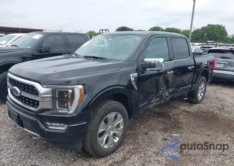 2021 Ford F150 Platinum z USA, uszkodzony, nr VIN 1FTFW1ED9MFB13202